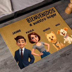 ✨ Felpudo Personalizado Estilo Disney ✨