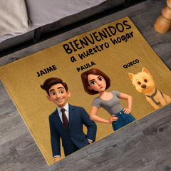 ✨ Felpudo Personalizado Estilo Disney ✨
