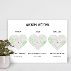 Nossa História - Pôster Personalizado + Foto