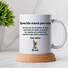 Taza Personalizada "Lealtad Canina" – El Regalo Más Divertido para Papá o Mamá Perruna🐶 ❤️