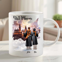 🧙♂️Taza personalizada “Eres mi hogar, incluso en Hogwarts”🧙♂️