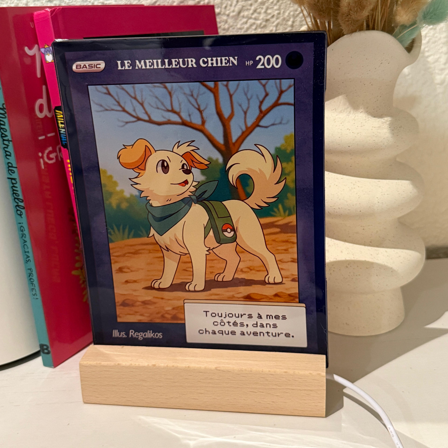 🃏✨ Carte de style Pokémon personnalisée💖🎁