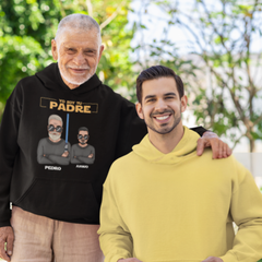 Sudadera/Camiseta Personalizada "Yo Soy Tu Padre" – ¡Crea tu Equipo Galáctico! 🌌🕶️