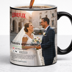 Taza mágica personalizada de 325 ml