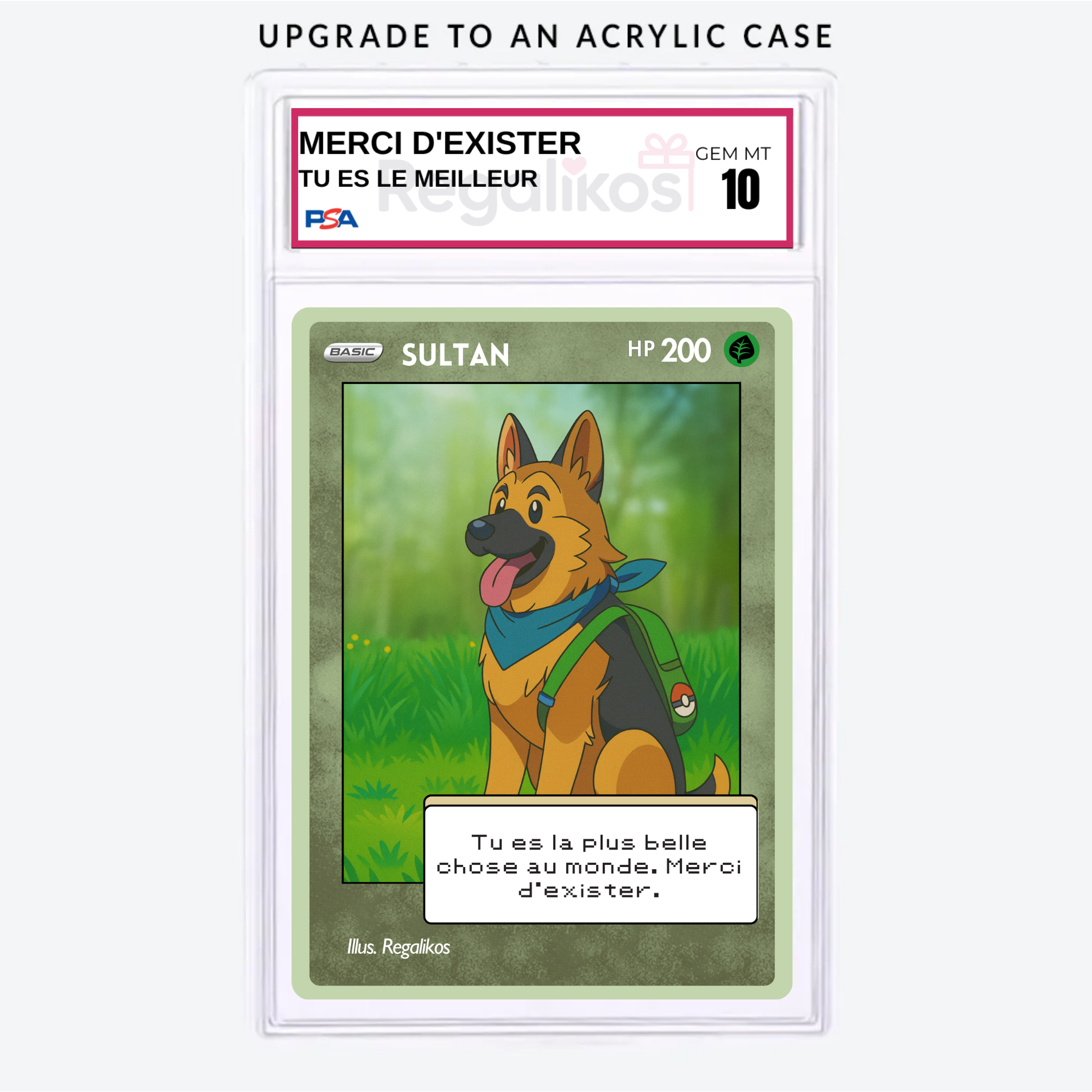 🃏✨ Benutzerdefinierte Karte im Pokémon-Stil💖🎁