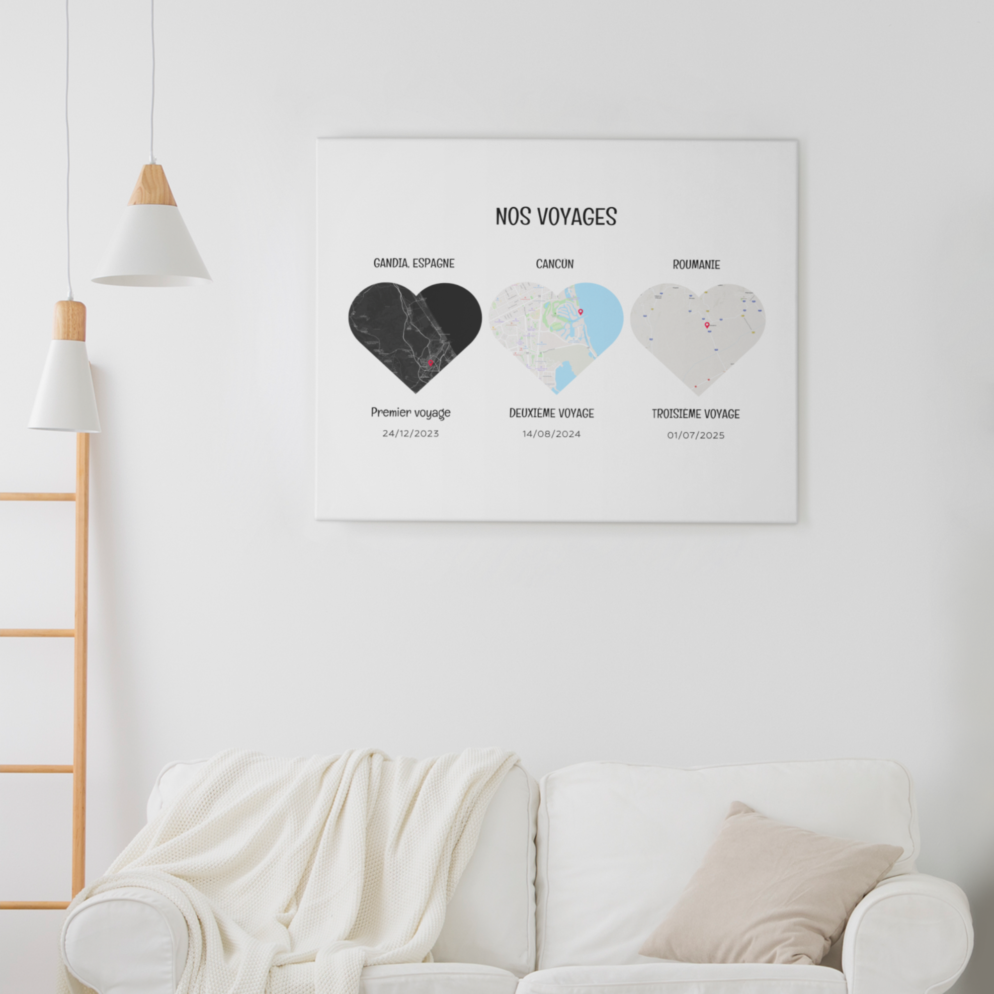 Nuestra historia - Póster personalizado + Cuadro