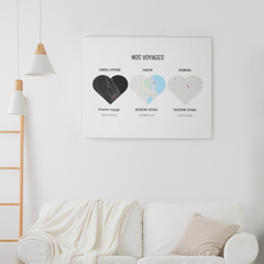 Nuestra historia - Póster personalizado + Cuadro