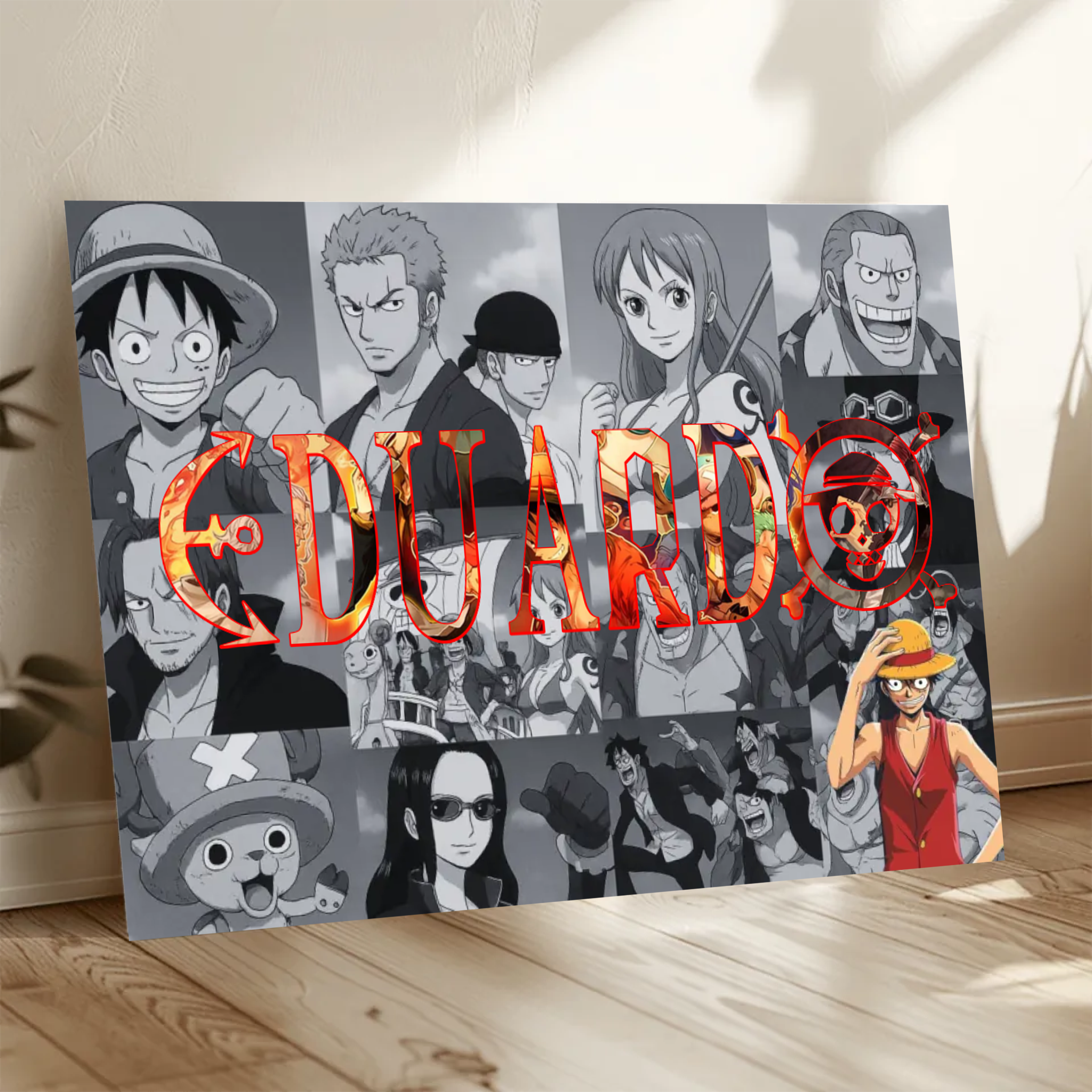 🖼️ Marco Cartoon personalizado 30x40 con tu nombre ✨