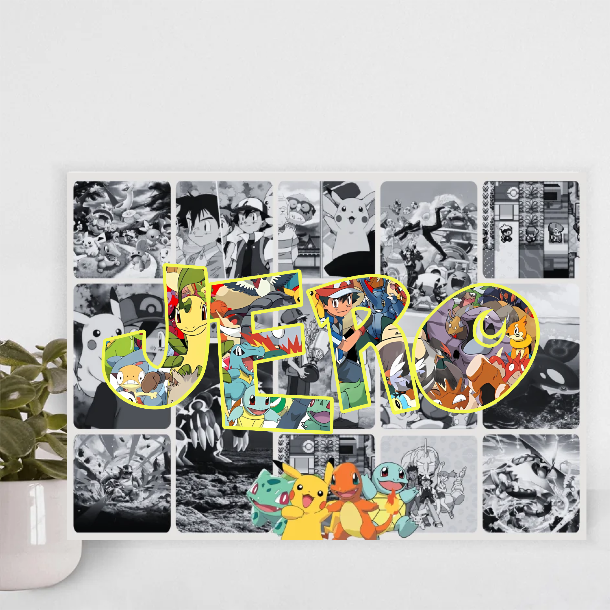 🖼️ Marco Cartoon personalizado 30x40 con tu nombre ✨