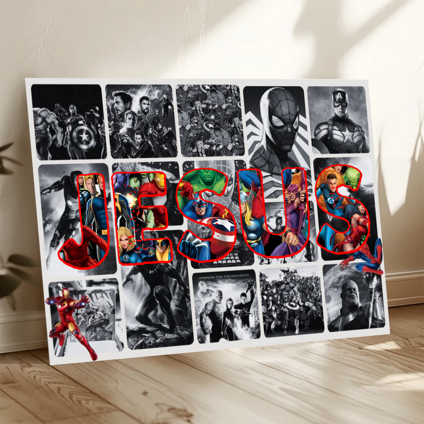 🖼️ Marco Cartoon personalizado 30x40 con tu nombre ✨