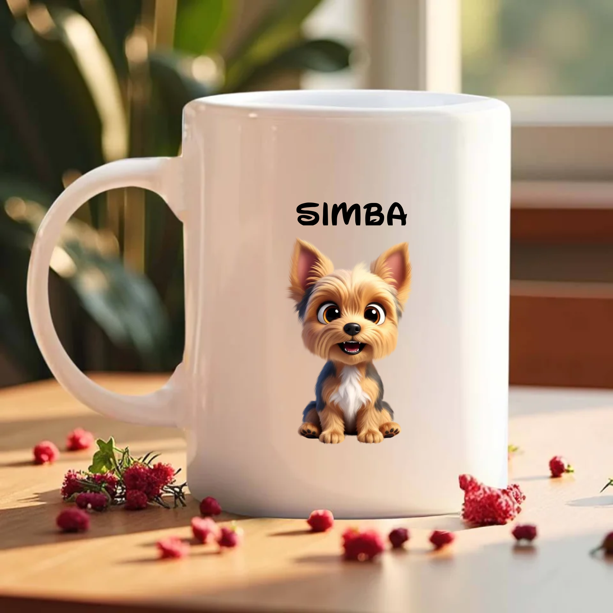 🐾 Taza Personalizada con tu Perro – Más de 50 Razas + Nombre