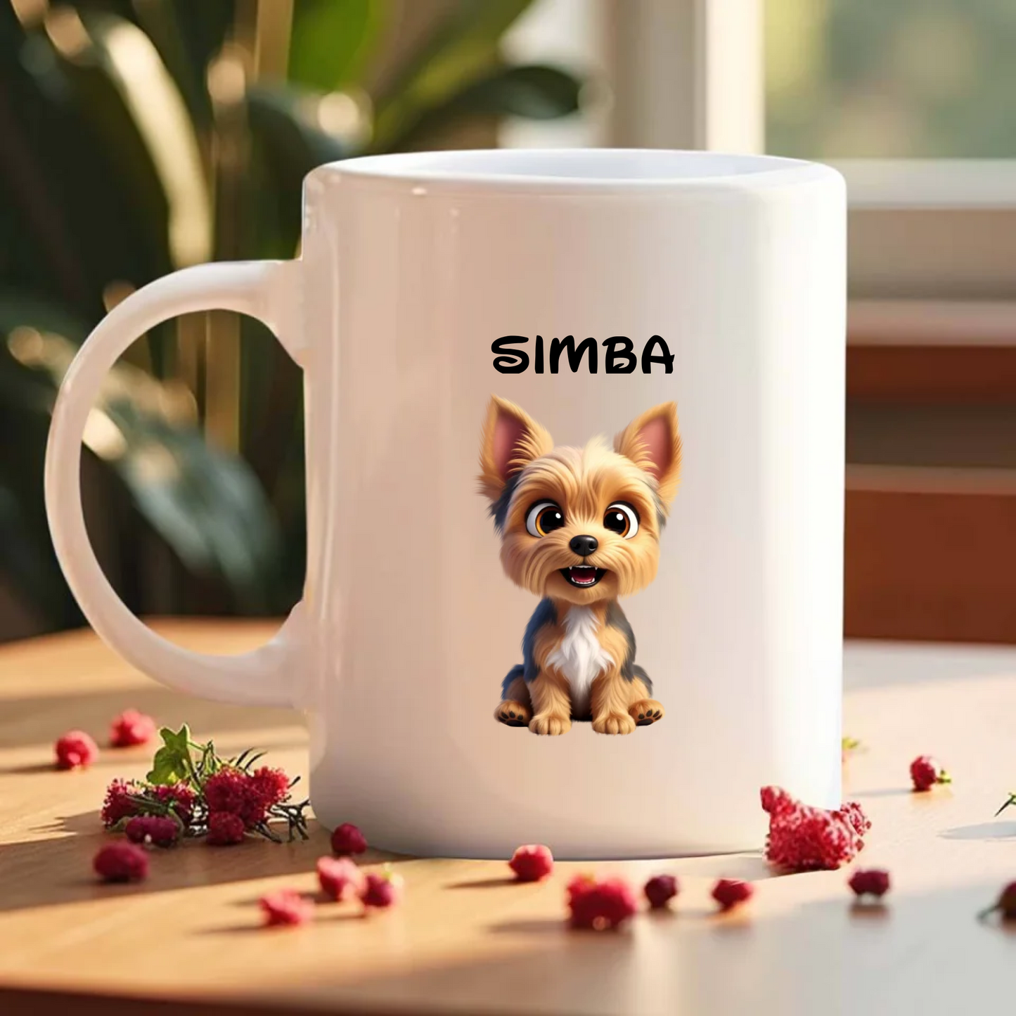 🐾 Taza Personalizada con tu Perro – Más de 50 Razas + Nombre