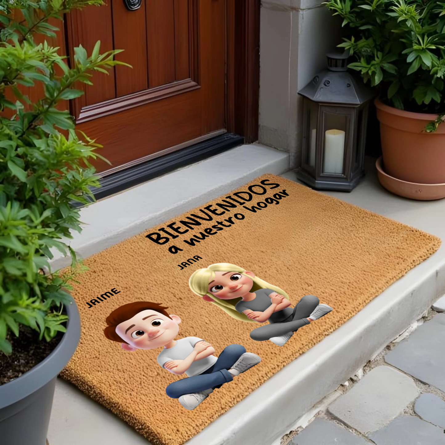 ✨ Felpudo Personalizado Estilo Disney ✨