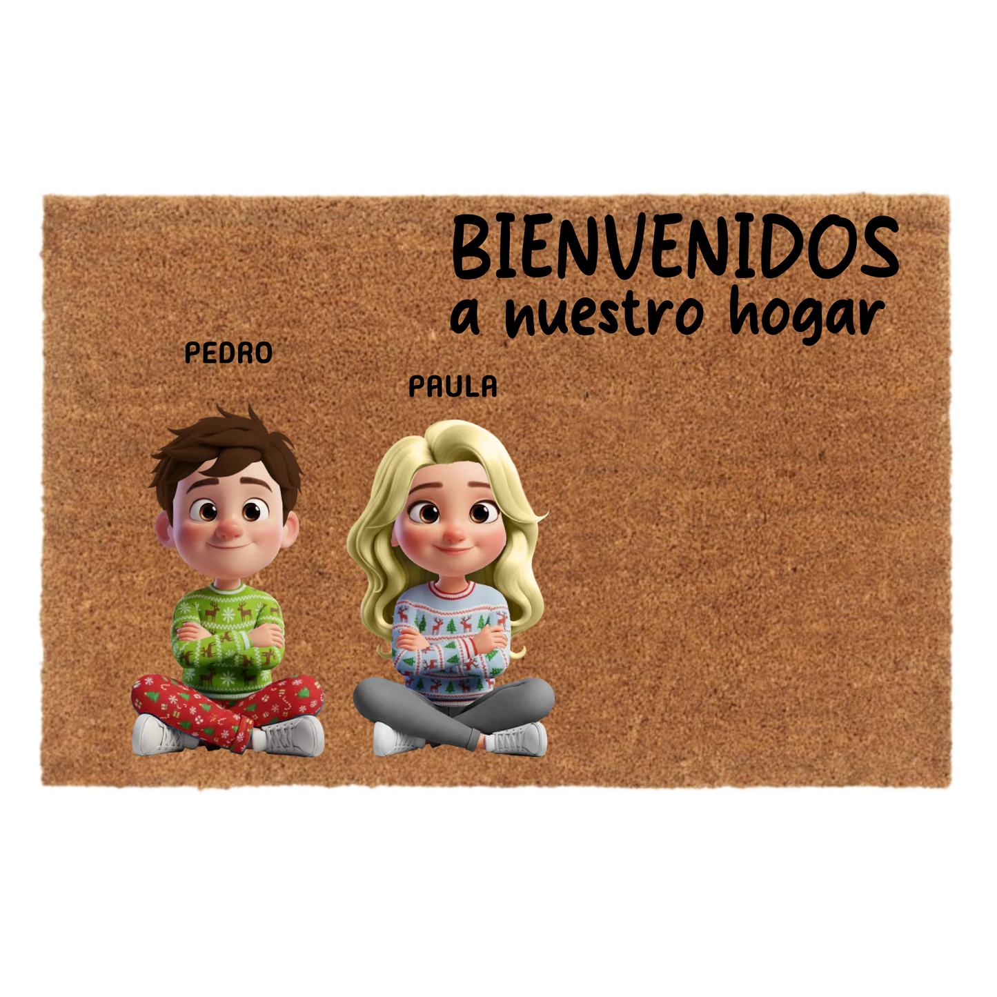 ✨ Felpudo Personalizado Estilo Disney ✨
