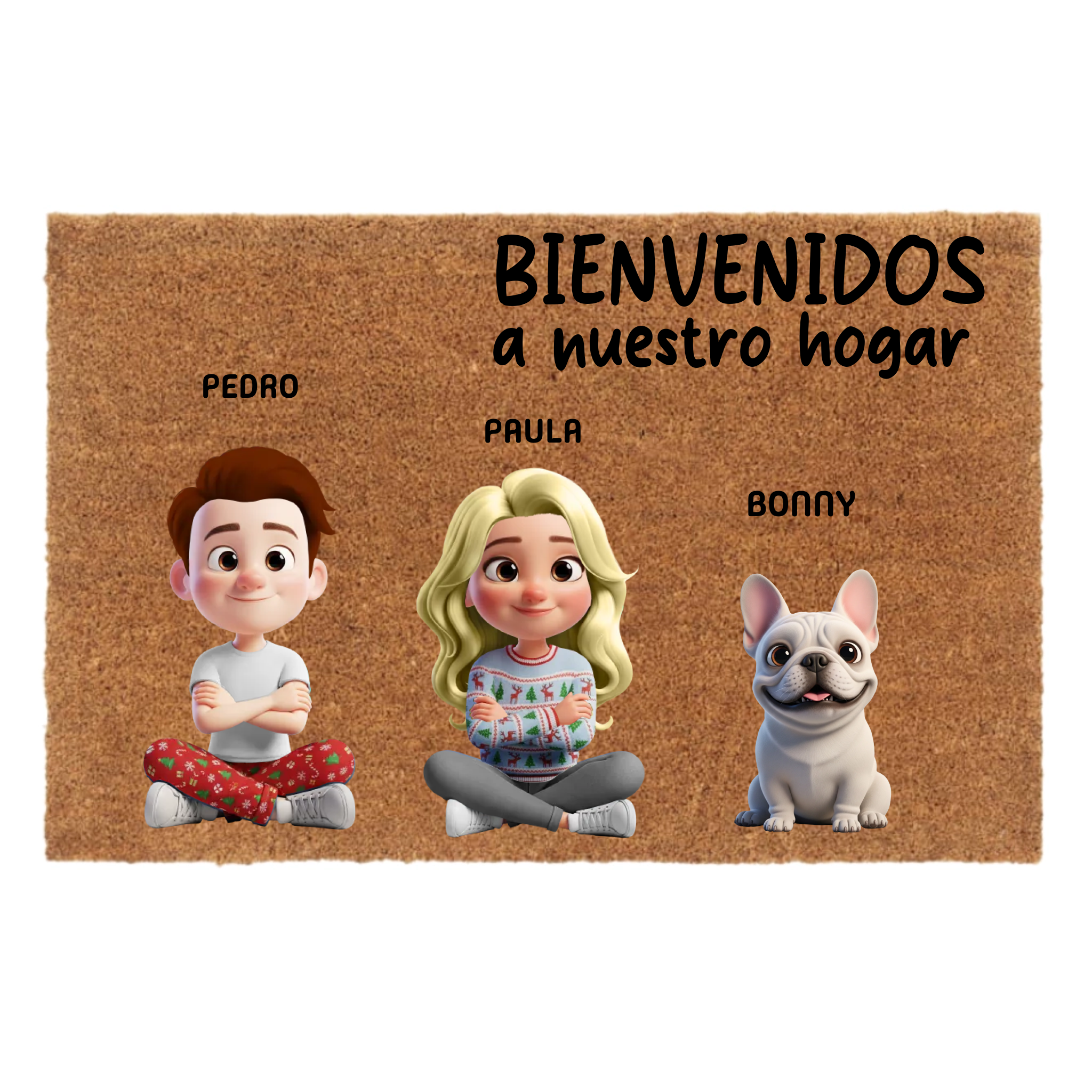 ✨ Felpudo Personalizado Estilo Disney ✨
