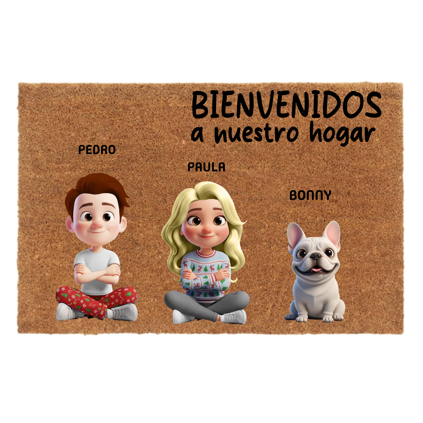 ✨ Felpudo Personalizado Estilo Disney ✨