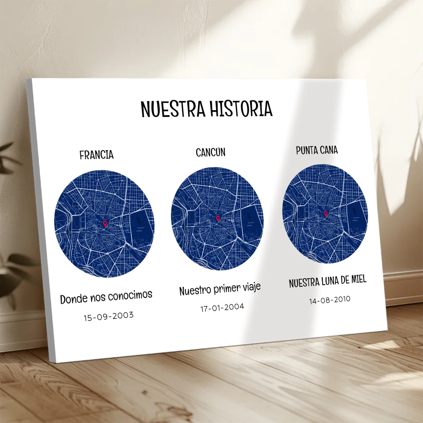 Nossa História - Pôster Personalizado + Foto