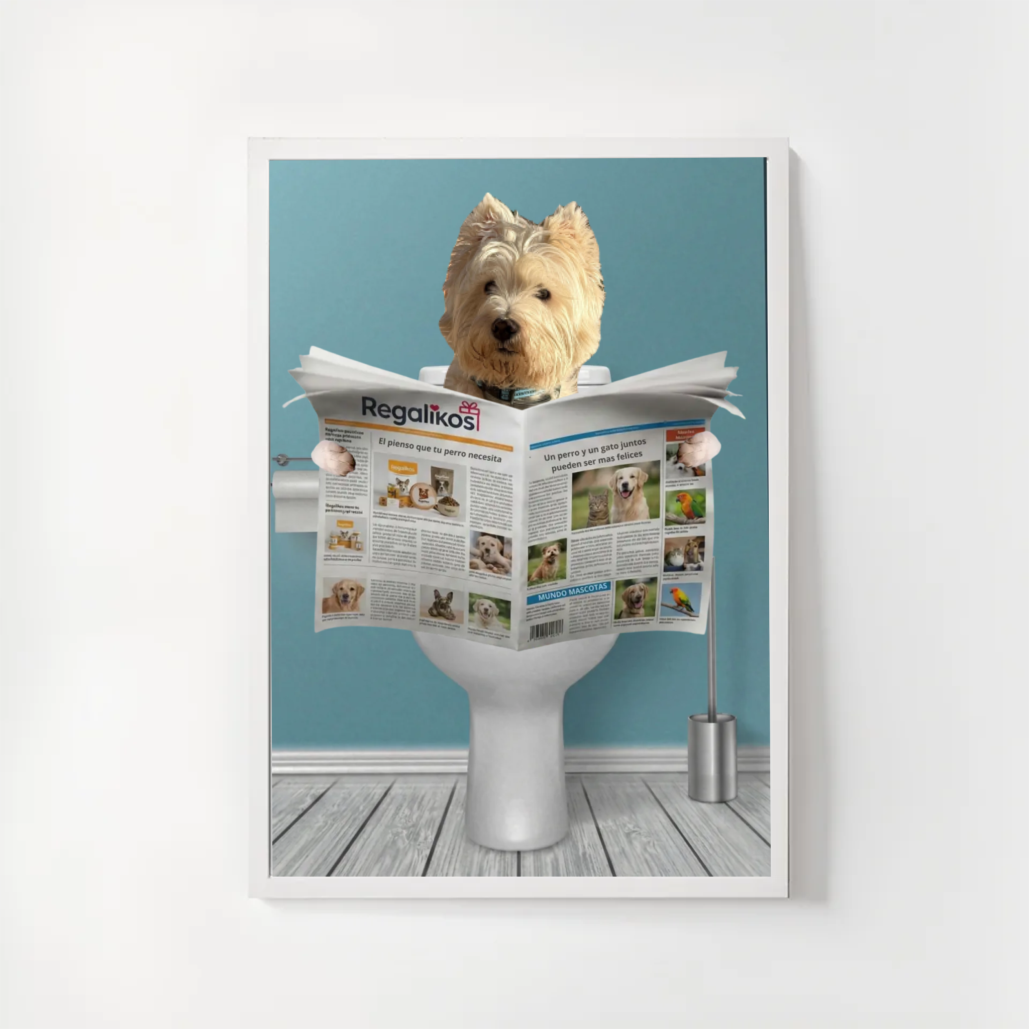 🐶🚽 "Reunión Importante" - El Póster que Desatará Risas en tu Hogar 🐈📰
