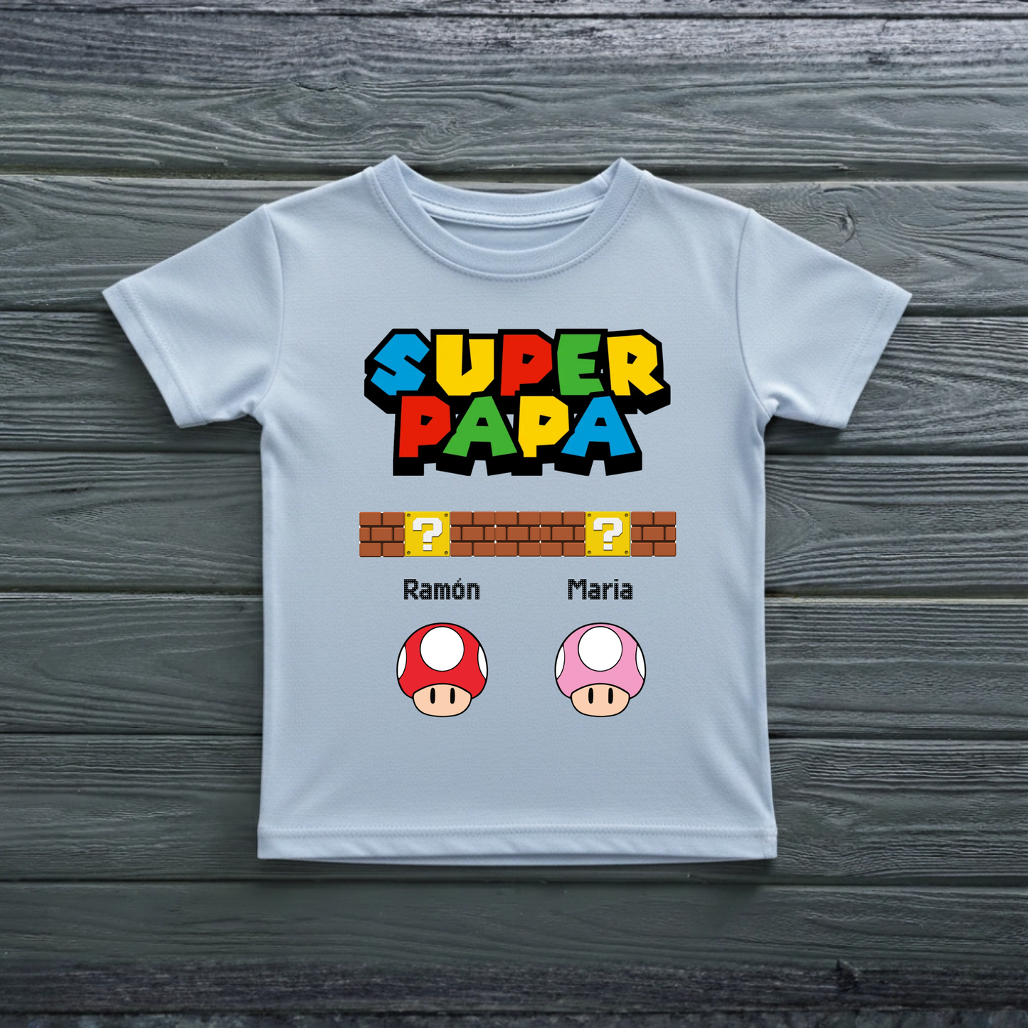 👕 Camiseta / Sudadera "Super Papa" – El Outfit del Jugador 1 🎮