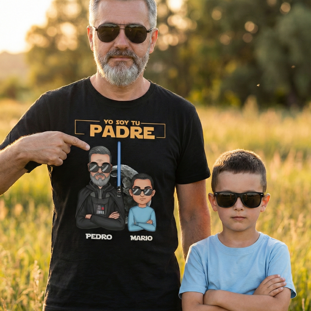 Camiseta/Sudadera para Papá Padawan 🛰️
