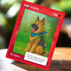🃏✨ Benutzerdefinierte Karte im Pokémon-Stil💖🎁