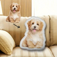 🐾 Cojín Personalizado con la Forma de tu Mascota – ¡Tu Peludo en Versión Achuchable! 🐶🐱