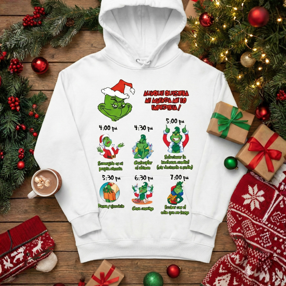 Camiseta/sudadera Grinch🎄 - "Estoy OCUPADO"