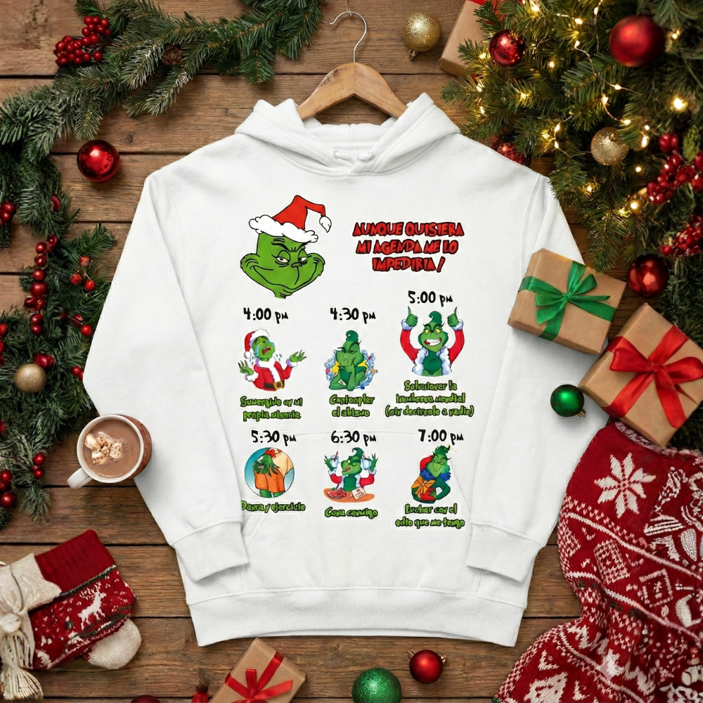 Camiseta/sudadera Grinch🎄 - "Estoy OCUPADO"