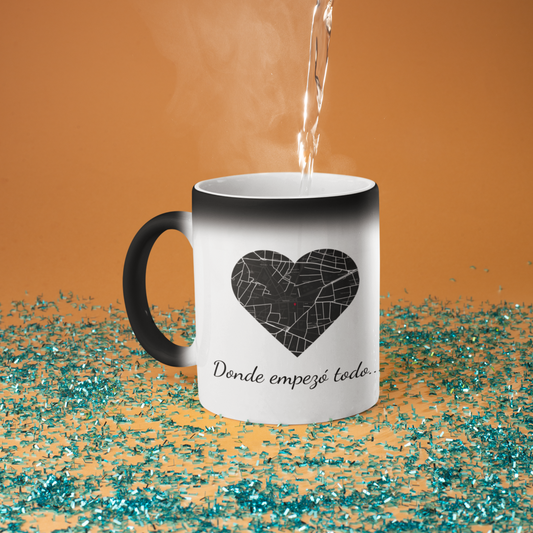 ☕✨ Taza Mágica Personalizada 🌈🖼️