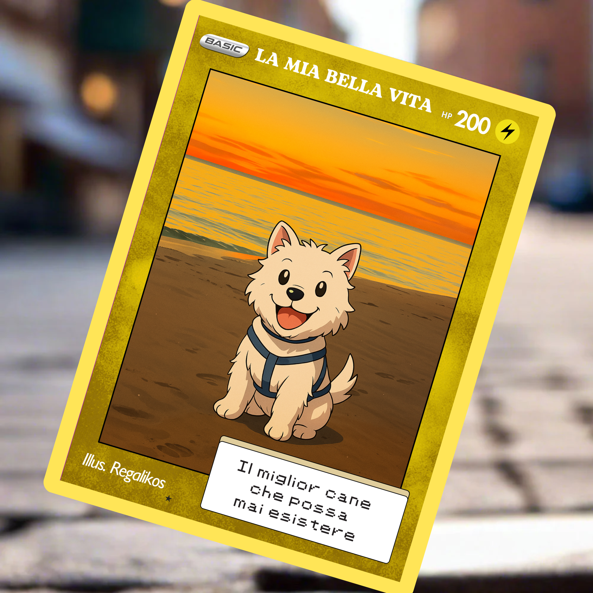 🃏✨ Benutzerdefinierte Karte im Pokémon-Stil💖🎁