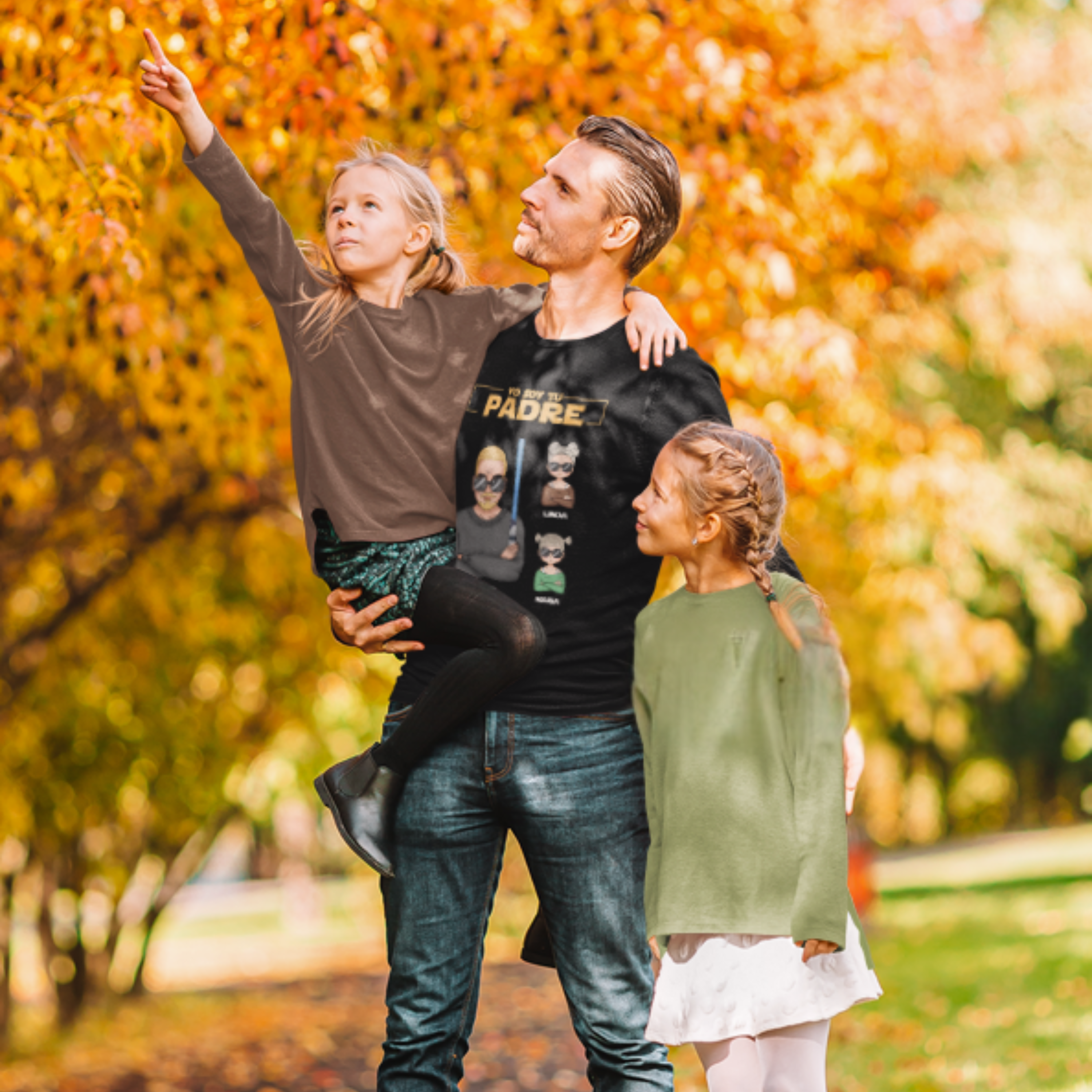 Sudadera/Camiseta Personalizada "Yo Soy Tu Padre" – ¡Crea tu Equipo Galáctico! 🌌🕶️