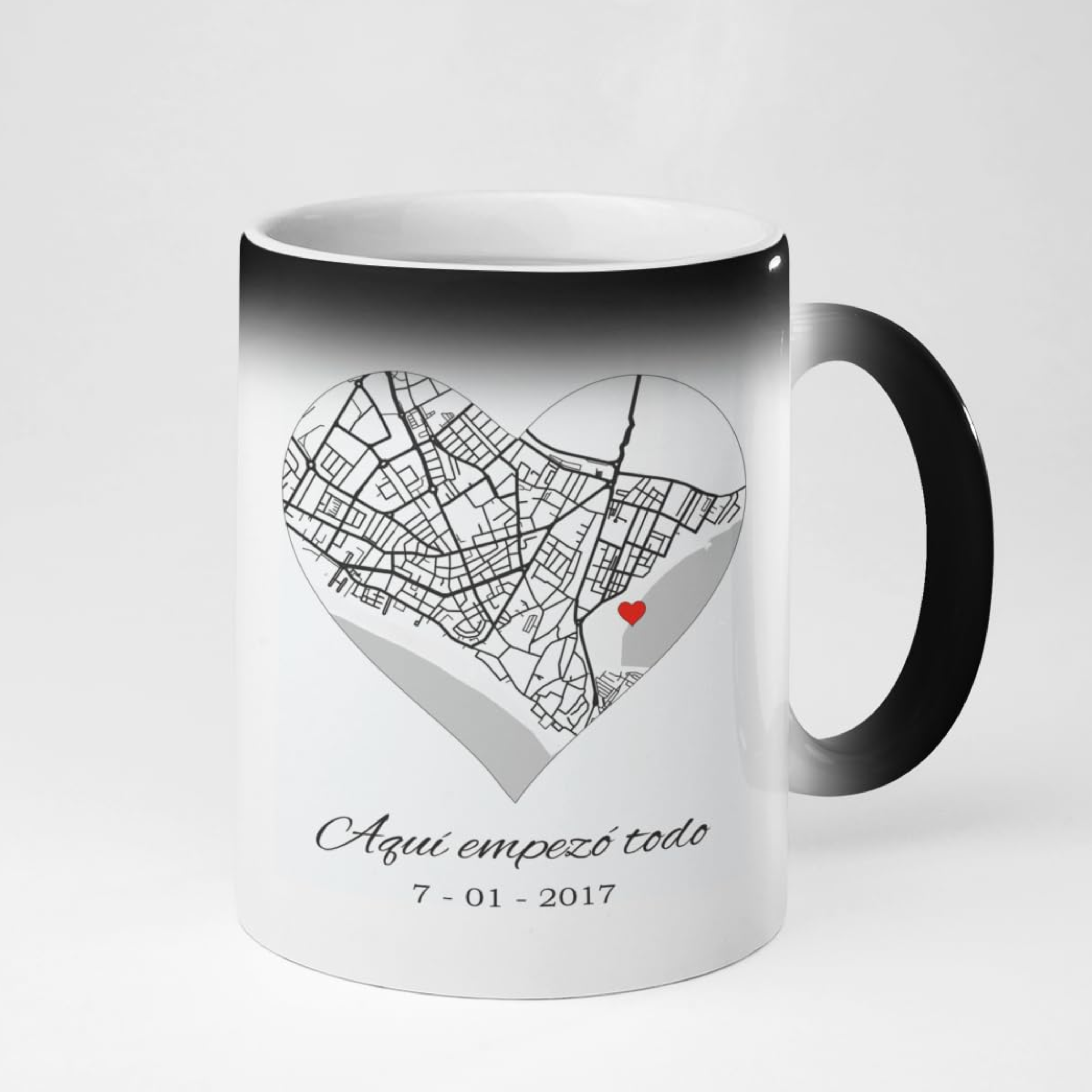 Taza mágica personalizada de 325 ml