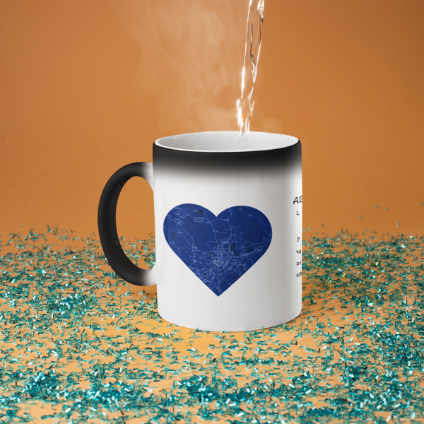 Taza mágica personalizada de 325 ml