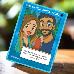 🃏✨ Benutzerdefinierte Karte im Pokémon-Stil💖🎁