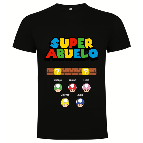 Maglietta Super Dad | Regali per padri, nonni e zii