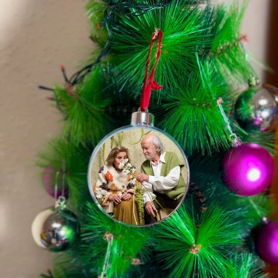 Bola de Navidad personalizada con foto