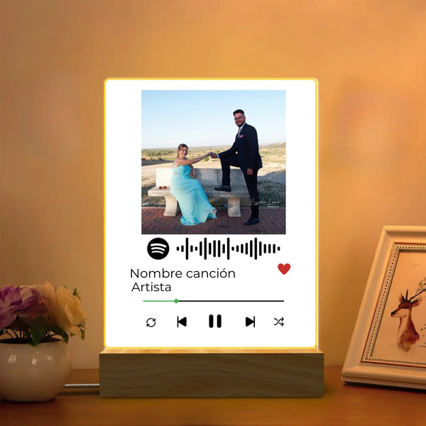 LUMINÁRIA COM BASE DE LUZ PERSONALIZADA💡