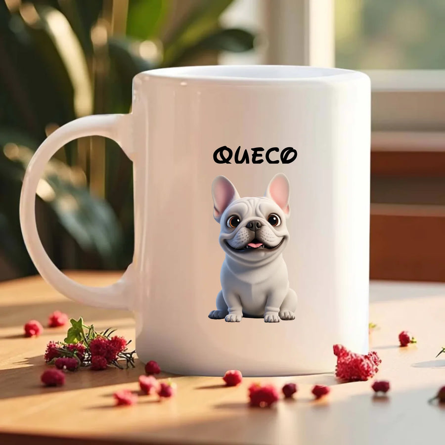 Taza personalizada con tu perro, más de 50 razas
