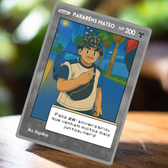🃏✨ Benutzerdefinierte Karte im Pokémon-Stil💖🎁