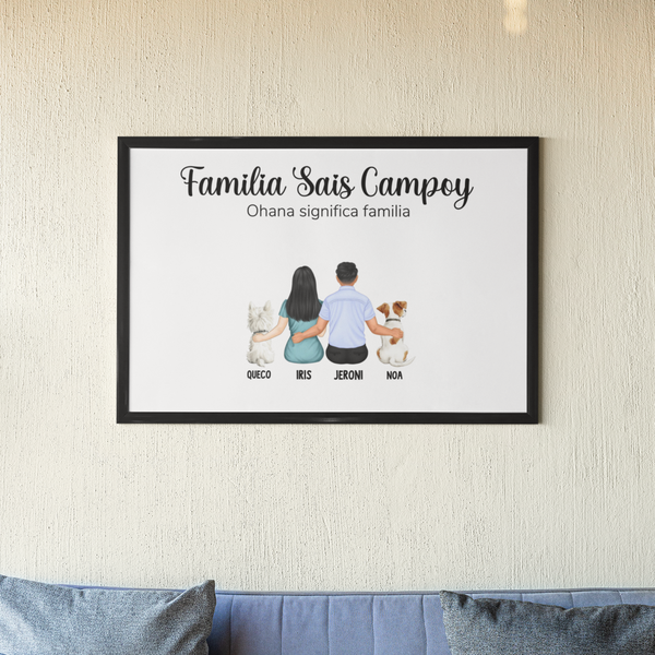 🖼️ Cuadro Personalizado Familia
