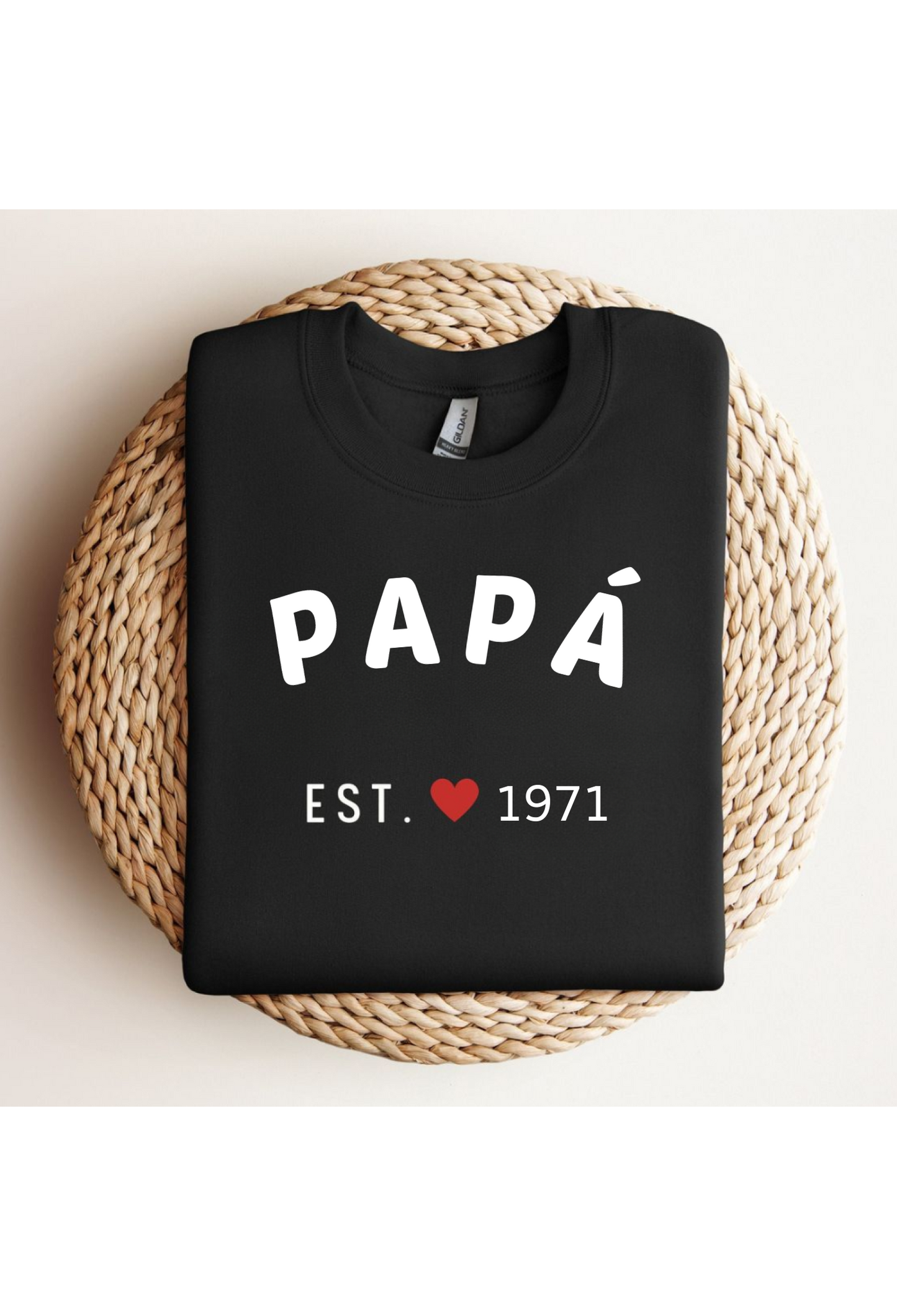 Sudadera/Camiseta Personalizada con Fecha Especial | Diseño "EST ❤️ Año
