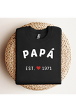 Sudadera/Camiseta Personalizada con Fecha Especial | Diseño "EST ❤️ Año