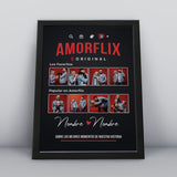 🎥❤️ Pintura Personalizada "AmorFlix" - Sua Própria Capa de Amor ❤️🎥