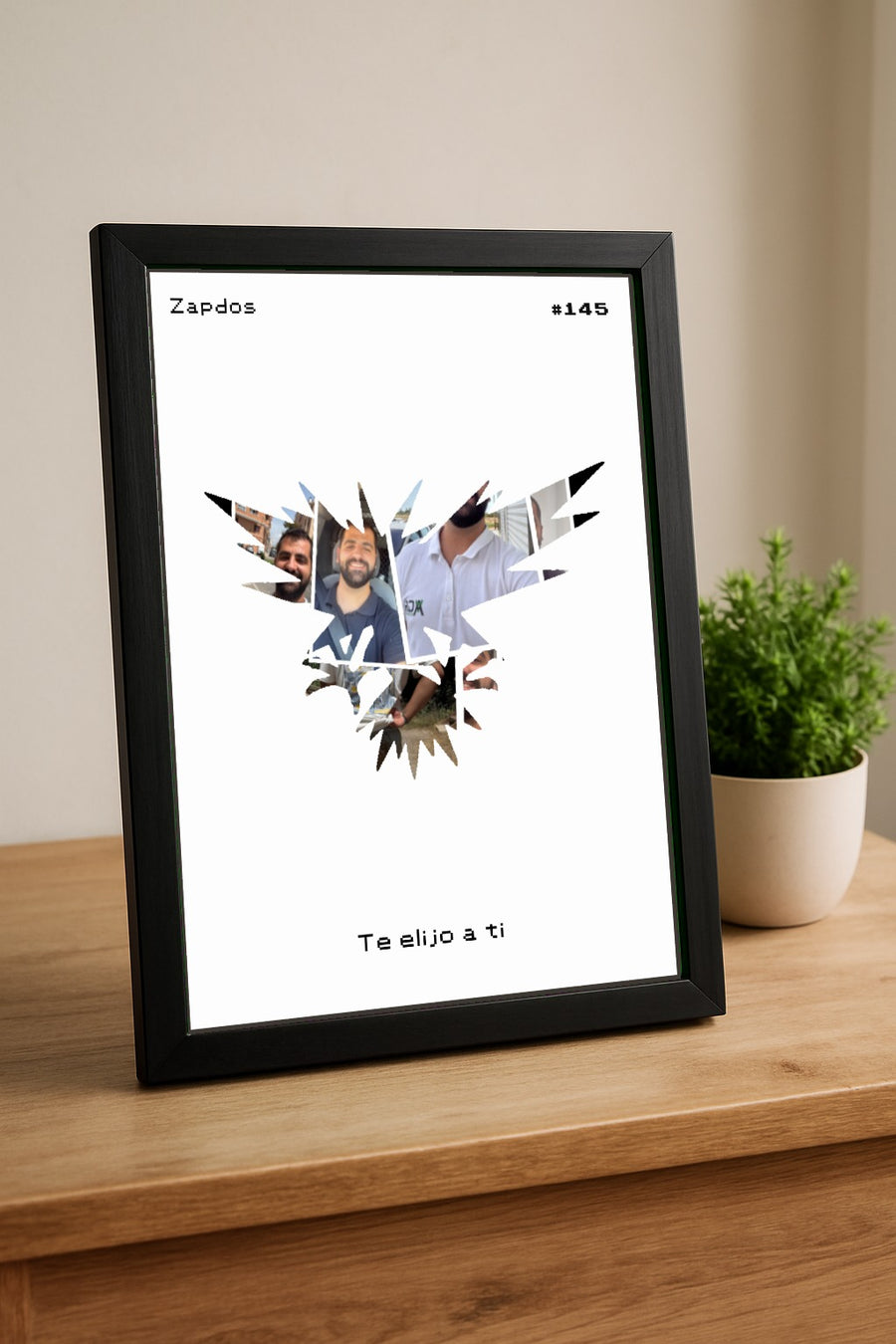 🖼️ Cuadro Silueta Pokémon – Tus fotos en su forma favorita