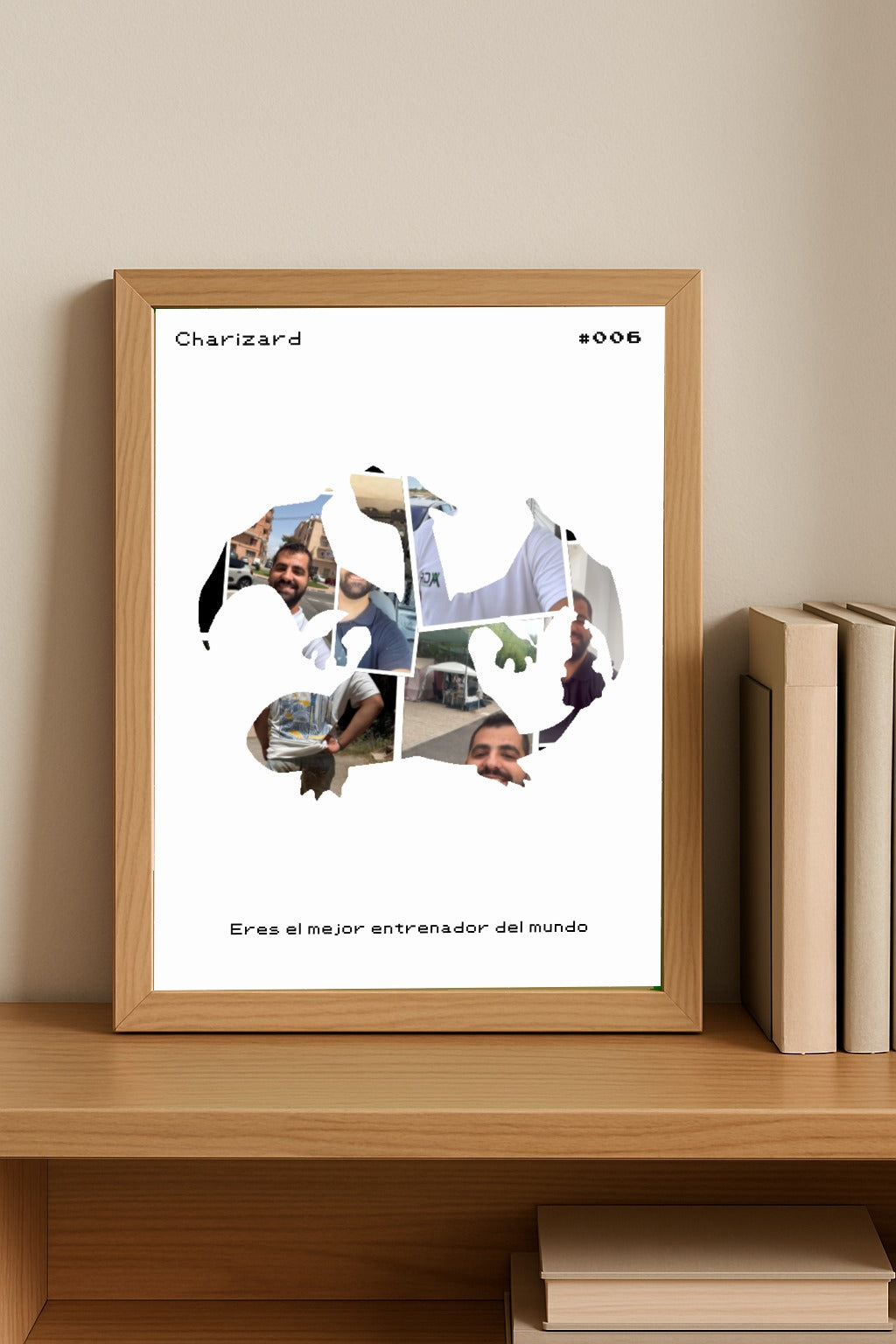 🖼️ Cuadro Silueta Pokémon – Tus fotos en su forma favorita